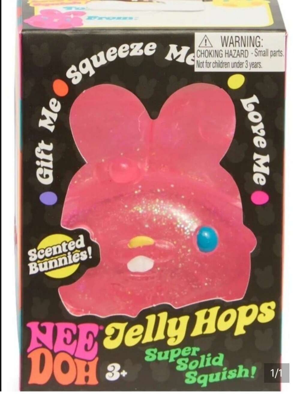 Jelly Hops Scented Pink Bunny Squishy -